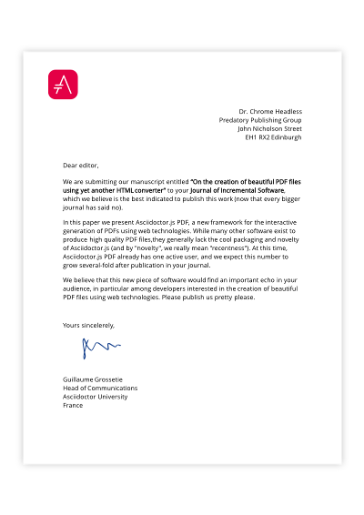 Letter